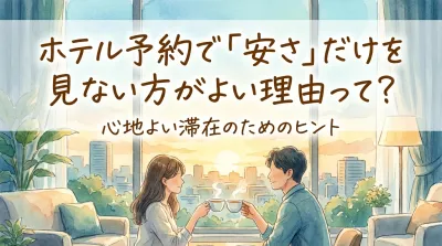 ホテル予約で「安さ」だけを見ない方がよい理由って？