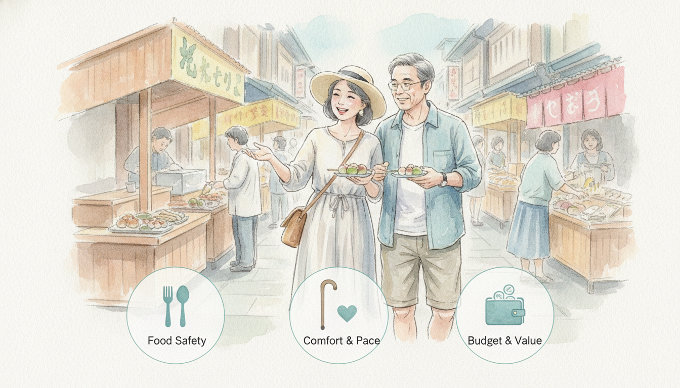安心して満喫するための3つの大きなポイント